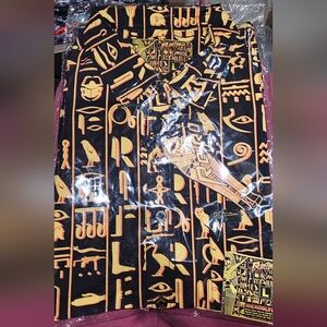 Retro Rifle "Hieroglyph" Men's Large Button-down Shirt